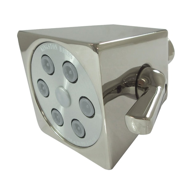 Shower Head, Polished Nickel, Wall Mount